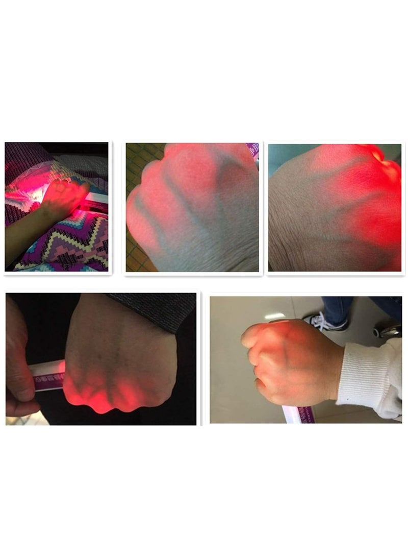 أداة مساعدة، جهاز محمول أوتوماتيكي للبحث عن الأوردة بالأشعة تحت الحمراء للاستخدام المنزلي، جهاز تحديد موقع الأوردة، مناسب للبالغين والأطفال (أبيض) - Image 5