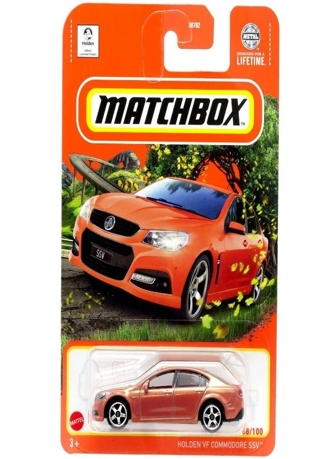 ماتش بوكس سيارة Matchbox Holden VF Commodore SSV (برتقالية) موديل 68/100 مصبوبة
