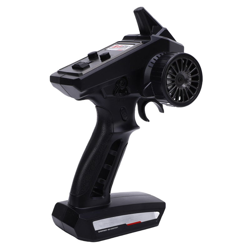 RC Car Remote Controller: 3 x AA Battery Powered - Premium Plastic & Metal Construction, Stable Precise Control for SCY 16101 16102 16103 16201 RC Car Enthusiasts - Image 1