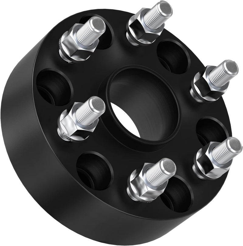 HHCSOP 6x5.5 Wheel Spacers 2" (50mm) with M14x1.5 Studs for Chevy and GMC Vehicles - Image 3