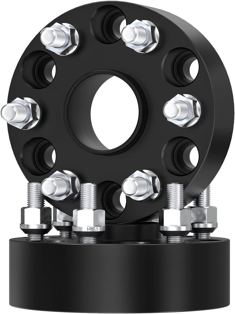 HHCSOP 6x5.5 Wheel Spacers 2" (50mm) with M14x1.5 Studs for Chevy and GMC Vehicles - Image 2