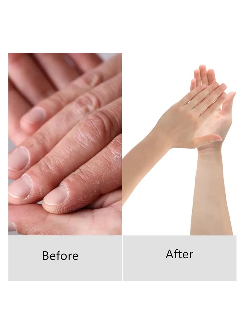 brunson قفازات شمع البارافين لتجميل اليدين قفازات مغذية شمع البارافين لترطيب وتغذية اليدين معطرة قابلة للاستخدام مرة واحدة قابلة للميكروويف للعلاج الحراري ناعمة وسلسة وترطب بعمق علاج الشمع - Image 5