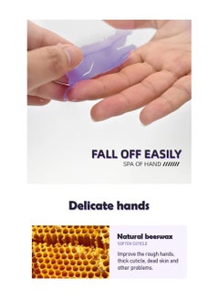 brunson Paraffin Wax Gloves for Hand Manicure Nourishing Gloves Paraffin Wax For Moisturizing Hydrating Hands Scented Disposable Microwaveable Thermal Therapy Soft Smooth Deeply Hydrates Wax Therapy  - Image 4