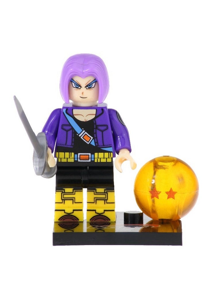 KUYING Dragon Ball Building Blocks Little People Small Particle Assembly 