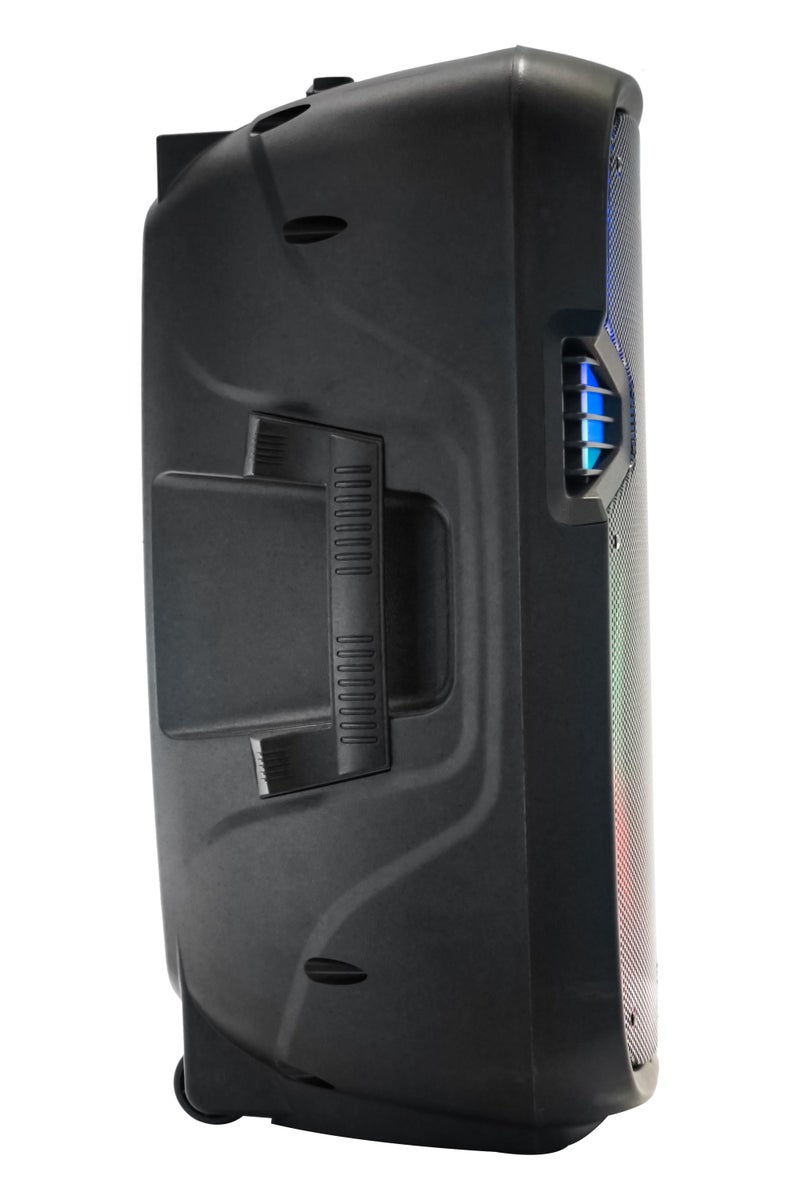 iSONIC مكبر صوت بلوتوث ISonic بعجلات 12 بوصة 30 واط مع مضخم صوت TWS وميكروفون وجهاز تحكم عن بعد - Image 2