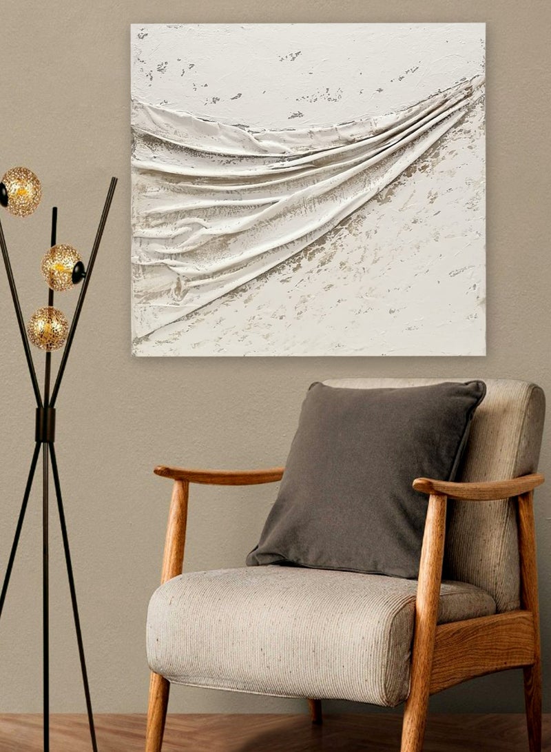Home Decor Hand Painted Painting Thick Texture Canvas Wall 3D Art 100*100 CM - Image 3