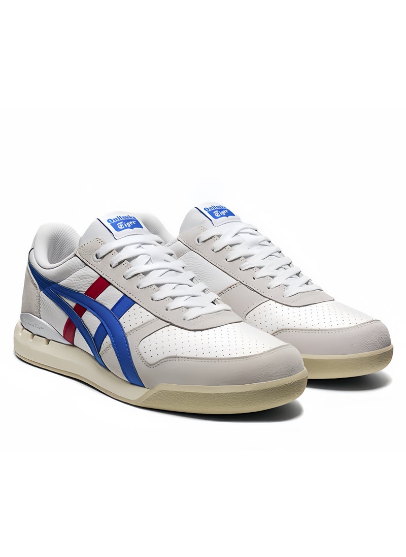 Onitsuka Tiger White and Blue ULTIMATE 81 EX Retro Sports Casual Shoes  - Image 2