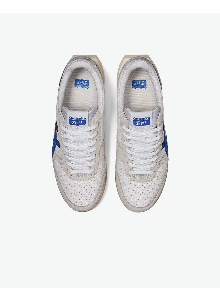 Onitsuka Tiger White and Blue ULTIMATE 81 EX Retro Sports Casual Shoes  - Image 4
