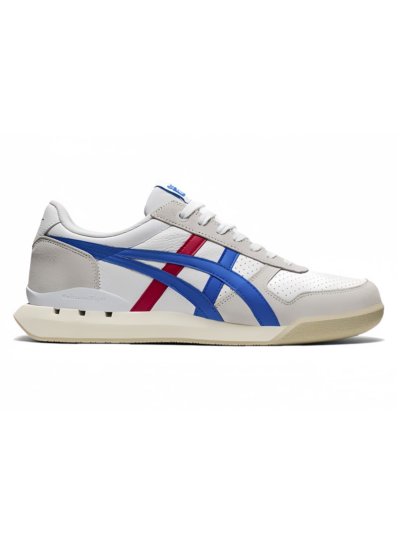 Onitsuka Tiger White and Blue ULTIMATE 81 EX Retro Sports Casual Shoes  - Image 1