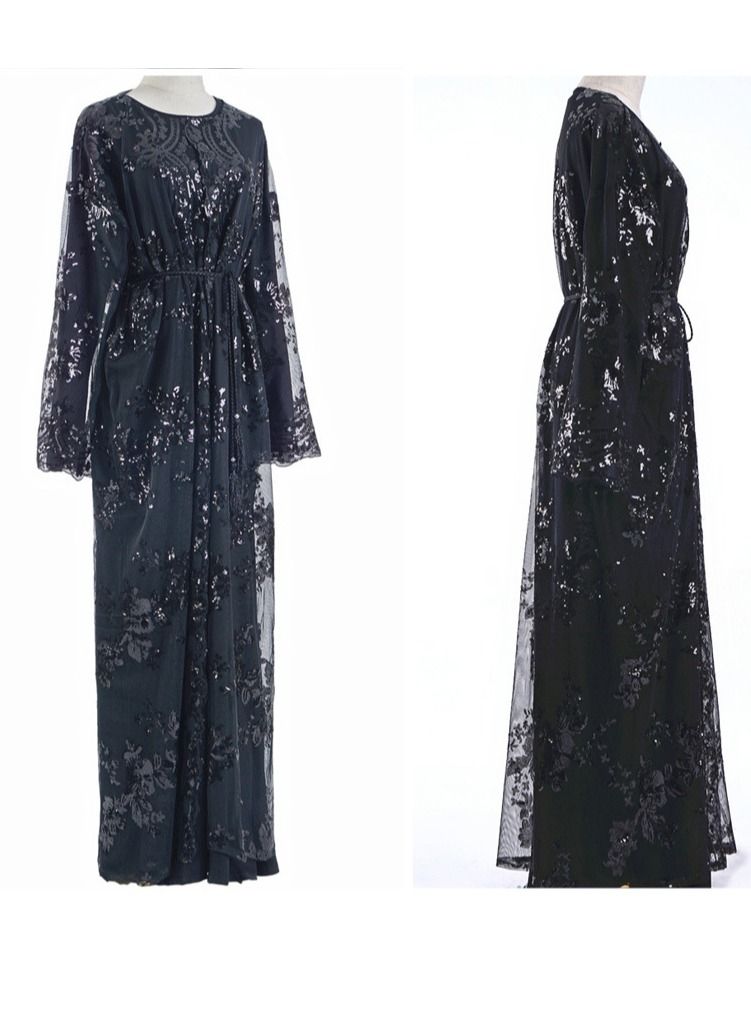 Loquat Middle Eastern Muslim Women's Clothing Black 