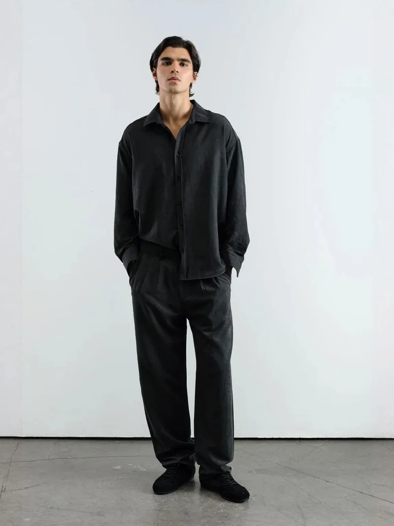 GIESTO Regular Fit Long Sleeve Button-Up Shirt