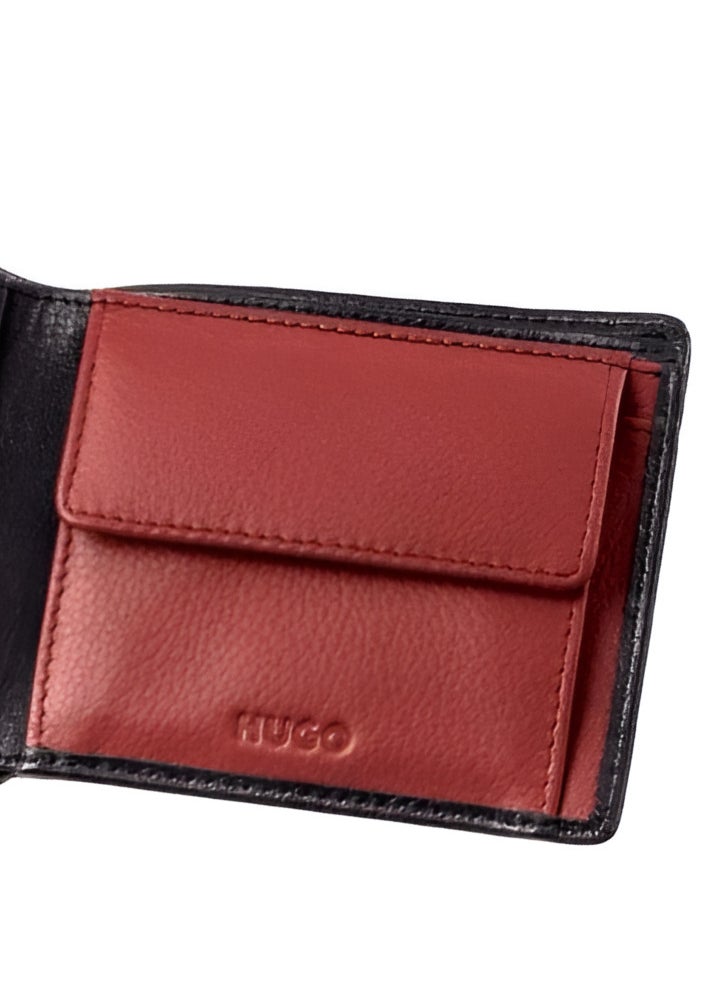 BOSS - Hugo Boss Men's Leather Bifold Wallet - Image 1
