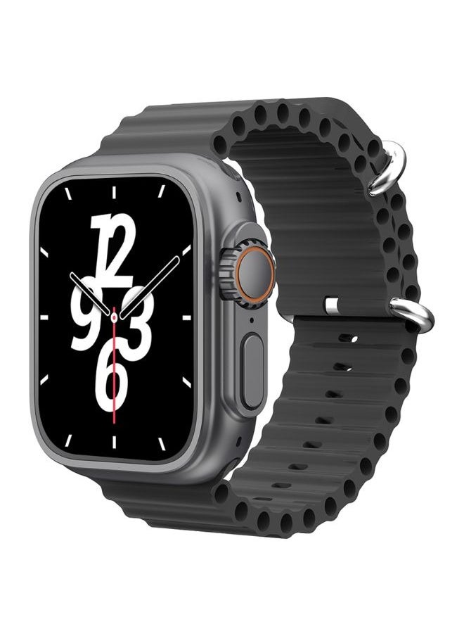 TELUX EVO 9 Smart Calling Watch, 2.02” FHD Display, Heart Rate & BP Monitoring, Sleep Tracking, Bluetooth 5.3, IP67 Waterproof, 100+ Modes, 5-Day Battery, Extra Strap, Android & iOS App
