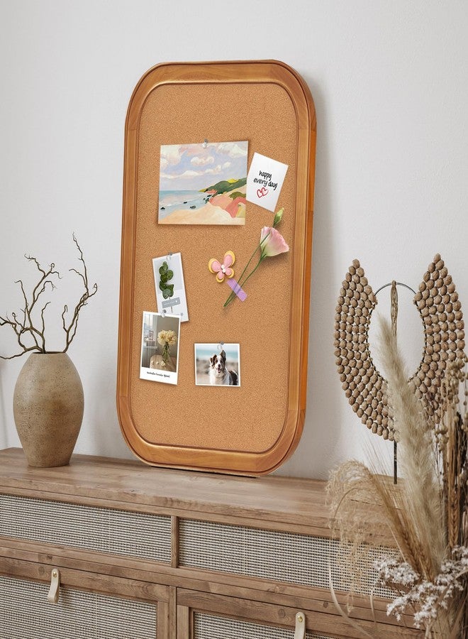 Aitakatta Cork Board for Walls, 23.6x17.7 inches Bulletin Board with Frame, Decorative Hanging Pin Board Vision Board Message Board for Office School Home Decor(4R,4560,1p) - Image 4