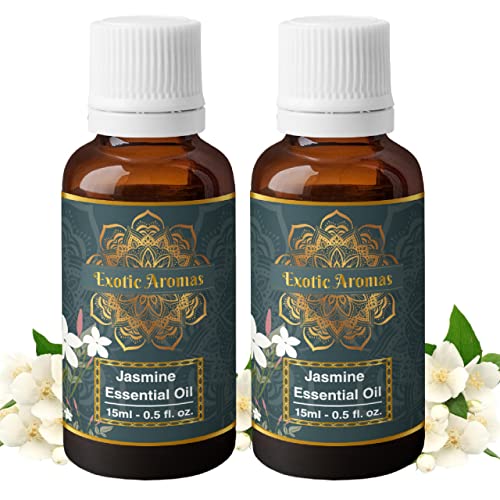Exotic Aromas Jasmine Essential Oil (15Ml + 15Ml) Pack of 2 - Image 1