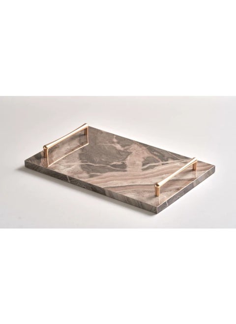 Timeless Charm Marble Beige Tray – 40x25cm.
