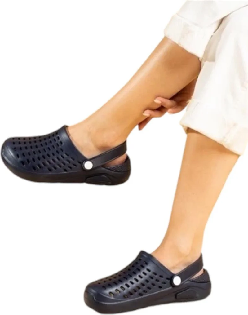 Liger Unisex Comfort Eva Sole Slippers Navy Blue