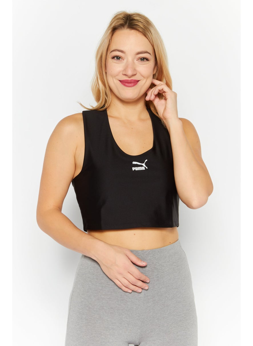 PUMA Women Sportswear Fit Training Tank Top, Black  - Image 1