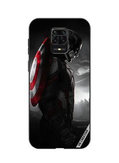 VR CREATIVE Protective Case Cover For Xiaomi Redmi Note 9S/9 Pro Captain America Design Multicolour  - Image 1