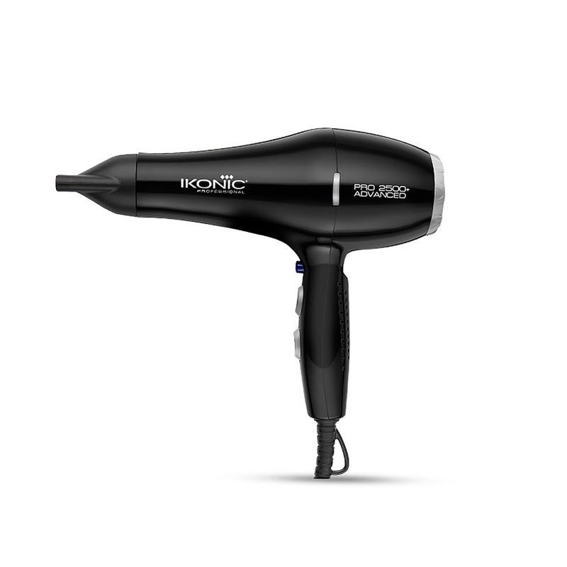 IKONIC مجفف شعر IKONIC PROFESSIONAL 2500+ المتقدم بقوة مزدوجة 2400W-2800W مثالي للإعدادات العالمية وتكنولوجيا الأيونات للتحكم في التجاعيد - Image 1
