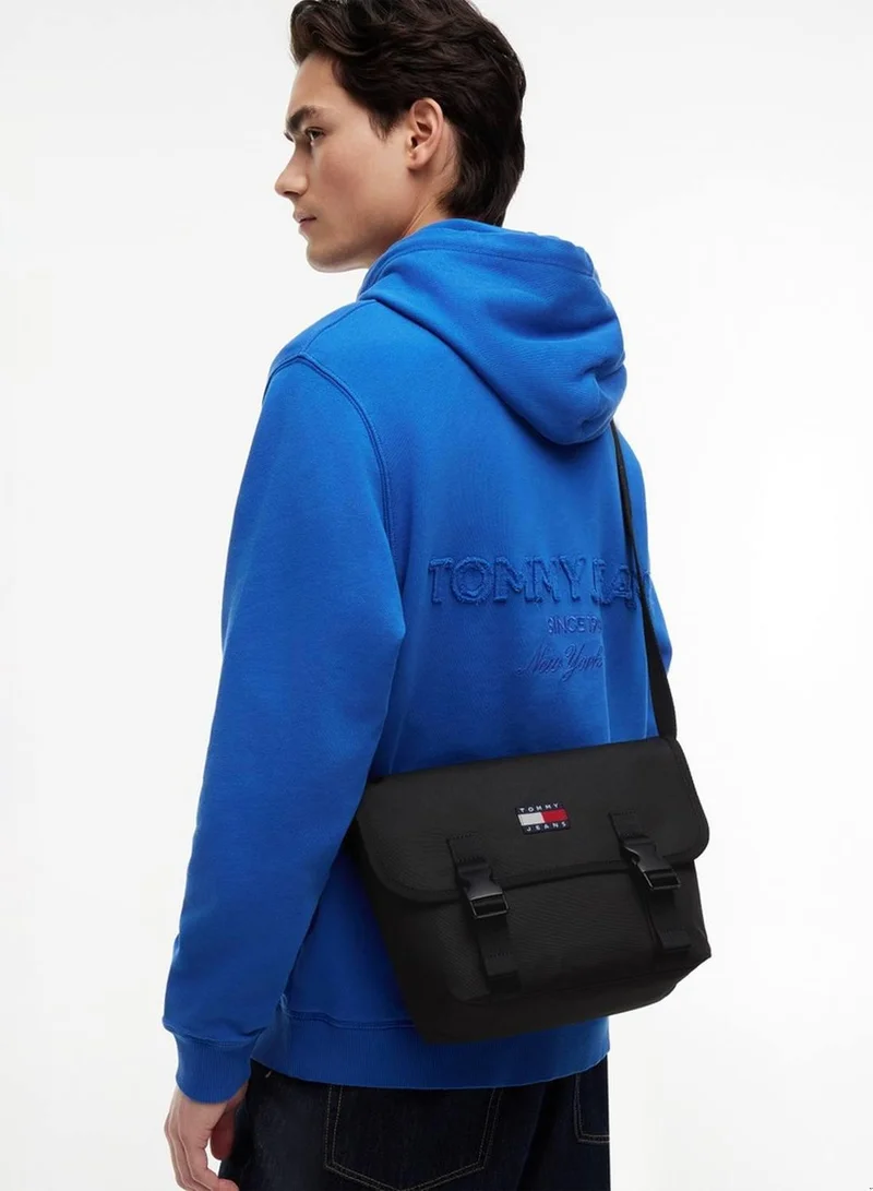 Tommy Jeans Essential Logo Crossbody Messenger Bag