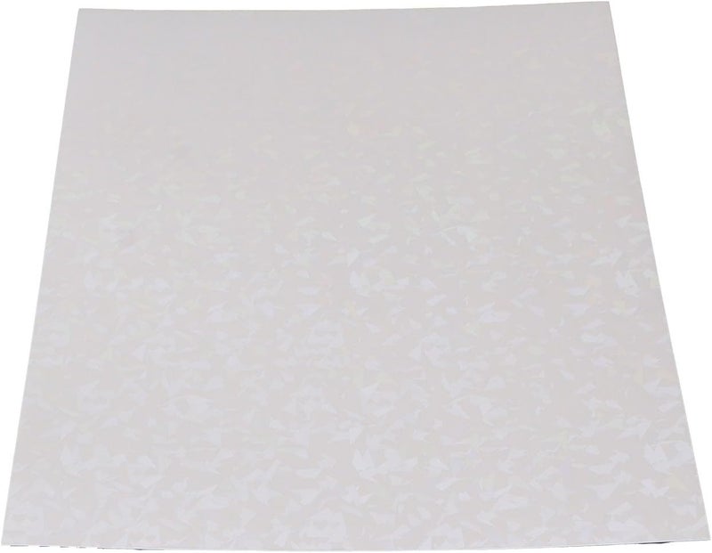 Jeanoko A4 Holographic Laminate Sheets 50 Sheets Holographic Cold Laminate Sheet Cuttable Enhance Patterns with BOPP for Badge Oil Painting Photo Post Lamination Graphic Lamination - Image 5