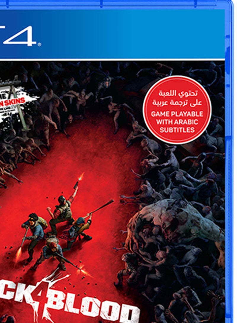 دبليو بي جيمز لعبة "Back 4 Blood (English/Arabic)" - إصدار الإمارات العربية المتحدة - playstation_4_ps4 - Image 3