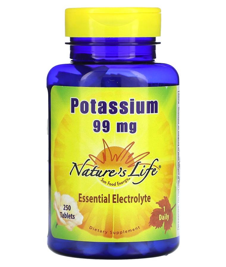 Nature's Life Potassium 99 mg 250 Tablets