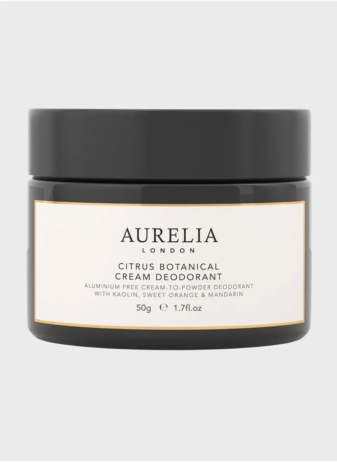 Aurelia Citrus Botanical Cream Deodorant 50g