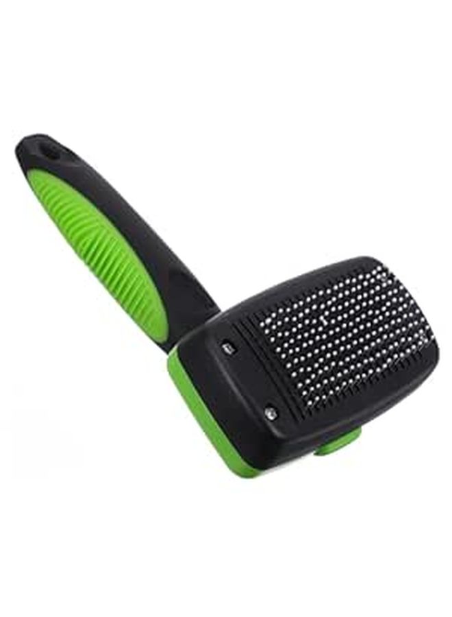 Self Pet Hair Brush For Dogs Cats Deshedding Comb Small Size Green Shedding Control Grooming Tool Fur Remover - Image 1