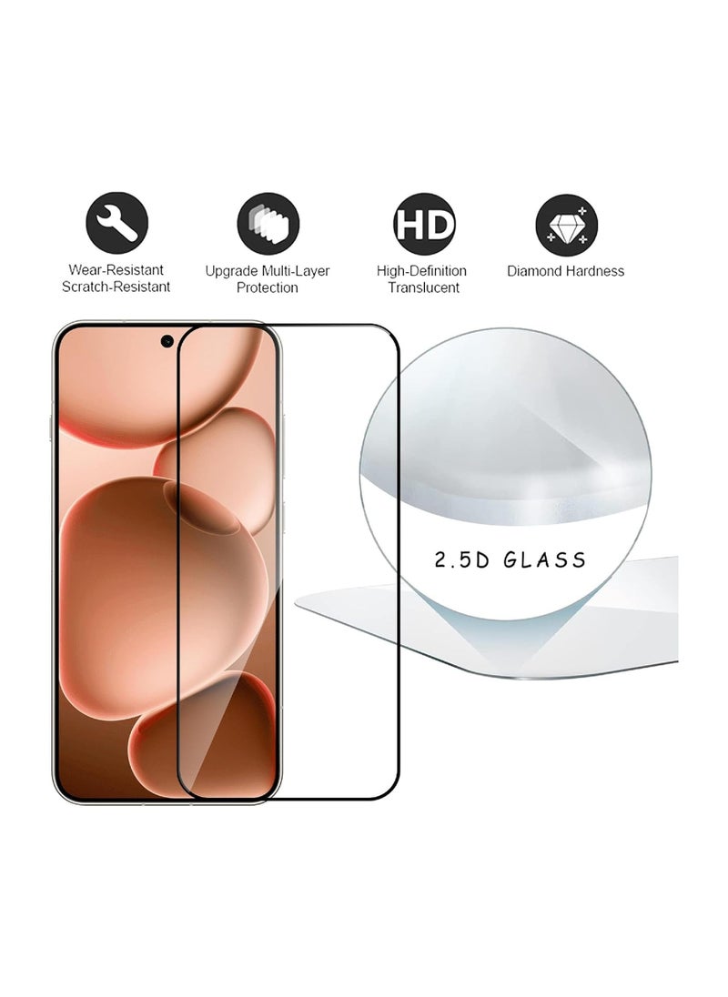 General - [3-piece] Screen protector compatible with OPPO Find X8s, high transmittance flexible glass, ultra-thin, suitable for protective shell, high sensitivity anti-scratch and bubble-free tempered glass - Image 1