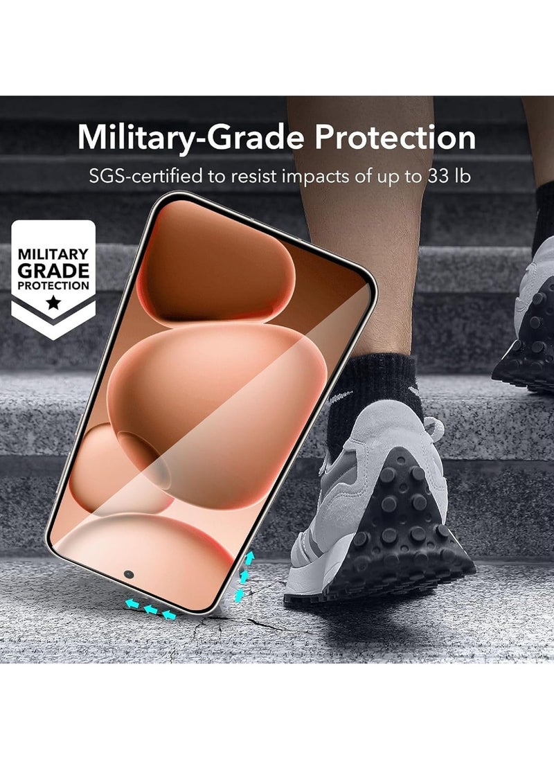 General - [3-piece] Screen protector compatible with OPPO Find X8s, high transmittance flexible glass, ultra-thin, suitable for protective shell, high sensitivity anti-scratch and bubble-free tempered glass - Image 1