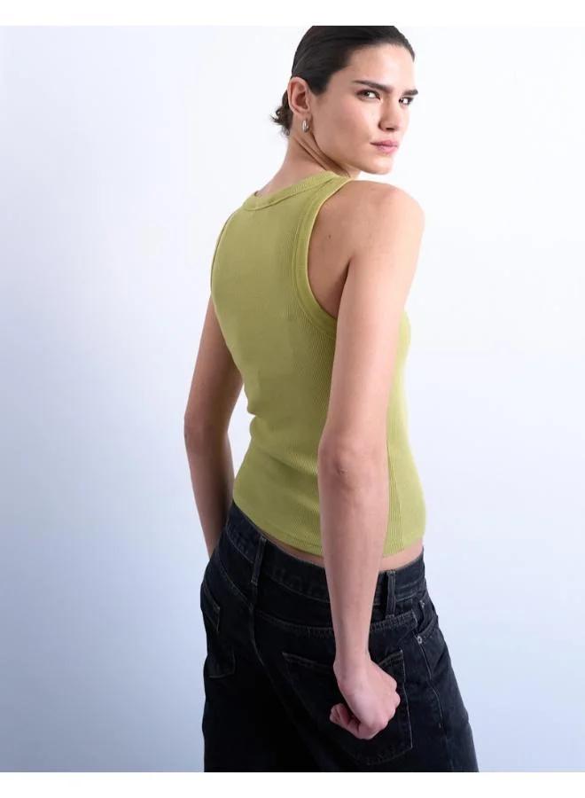 TOPSHOP Casual Sleeveless Vest