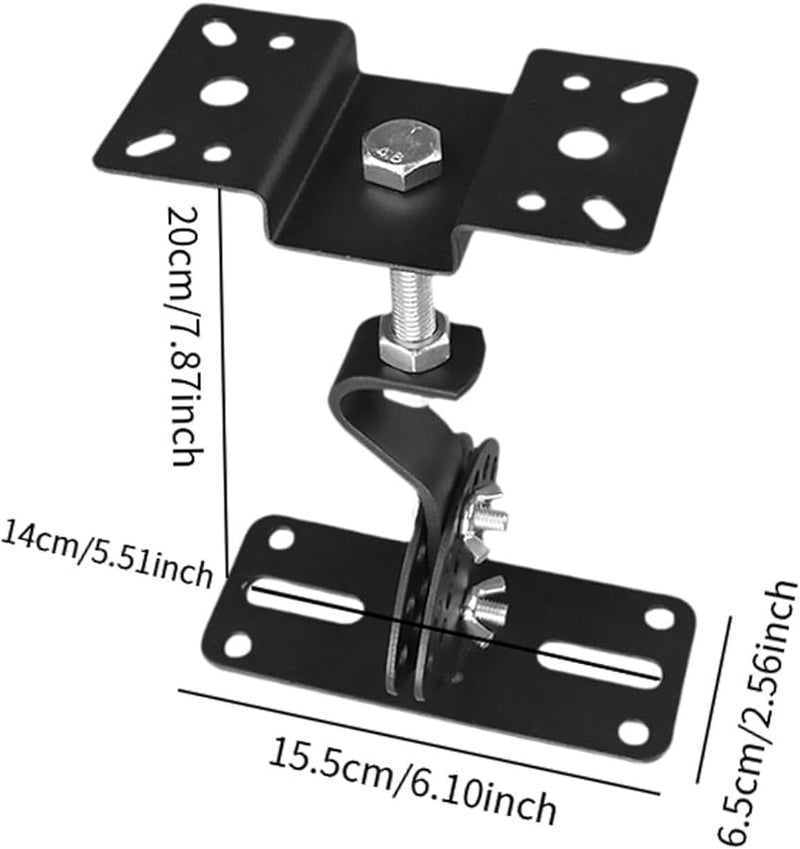 Wall Mount Speaker Bracket Holder 15 5x6 5x20cm For Home Theater Stage Office - Image 5