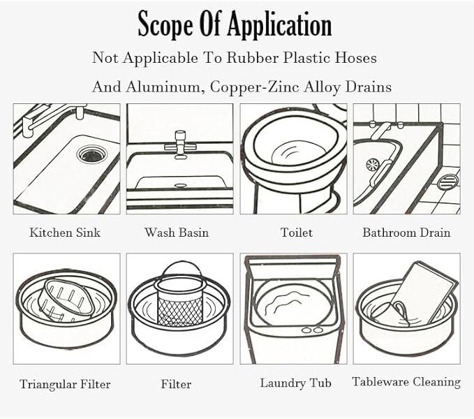 SOLARAE 12 Tablets Sink Drain Cleaner Pill and Deodorizer, Bath Drain Cleaning, Prevents Plug Hole Obstructions, Home Accessory Cleaning Products Odor-Free for Bathroom, Kitchen, Odors Prevent Clogged - Image 5