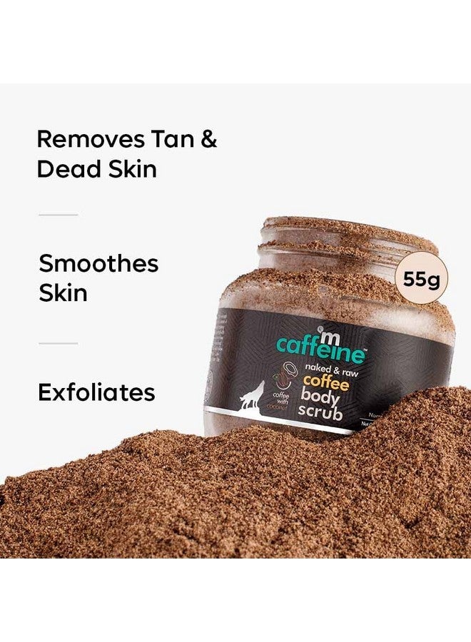 MCaffeine Tan Removal Bath Kit With Exfoliating Coffee Body Scrub & Body Wash | Suitable For All Skin Types | Value Pack Of 2 For Men & Women  - Image 4