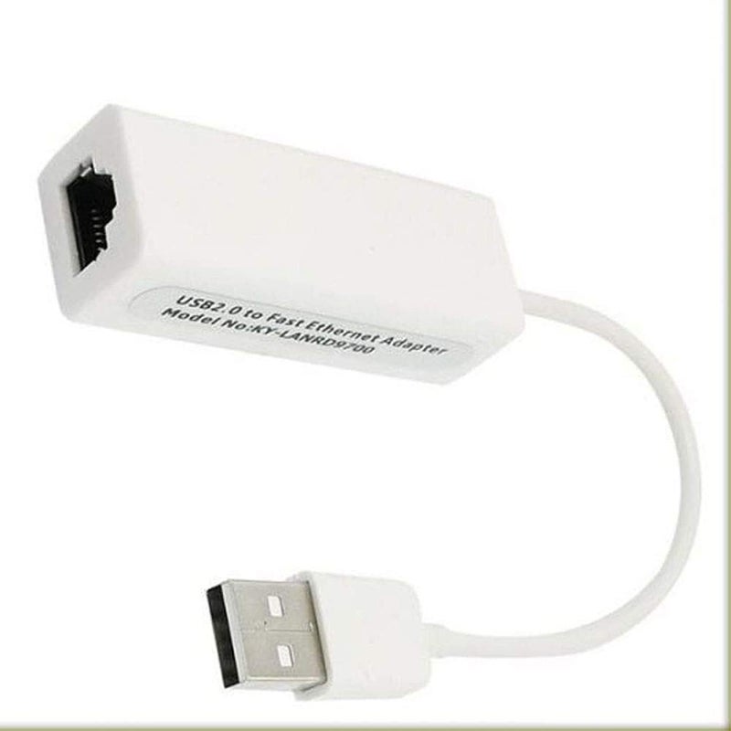 USB 2.0 to RJ45 High Speed Ethernet Network 10/100M LAN Adapter Card For PCWindows7, Tablet, Laptop