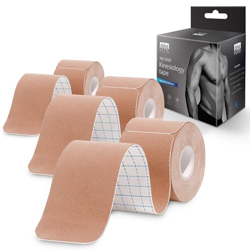 Deke Home Kinesiology Tape Precut Strips 3 Pack 20 Strong Adhesive 10in Elastic Strips Waterproof Athletic Tape for Injuries Knee Ankle Muscle Joint LatexFree - Image 2