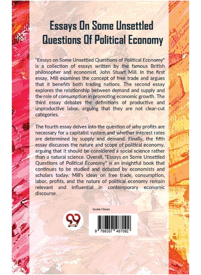 Essays On Some Unsettled Questions Of Political Economy [Paperback] John Stuart Mill  - Image 2