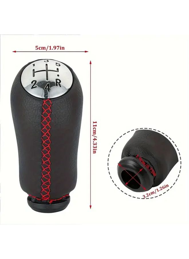 Plastic Manual Gear Shift Knob For Renault Models 5 Speed Shifter Headball - Image 3