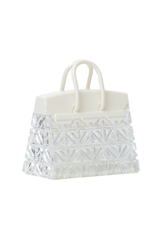 حقيبة كريستال، مصباح ليلي صغير، مصباح ليلي صغير، مصباح مبتكر بجانب السرير في غرفة النوم، إضاءة محيطية، هدية لعيد ميلاد صديقة، زينة سطح المكتب - Image 5