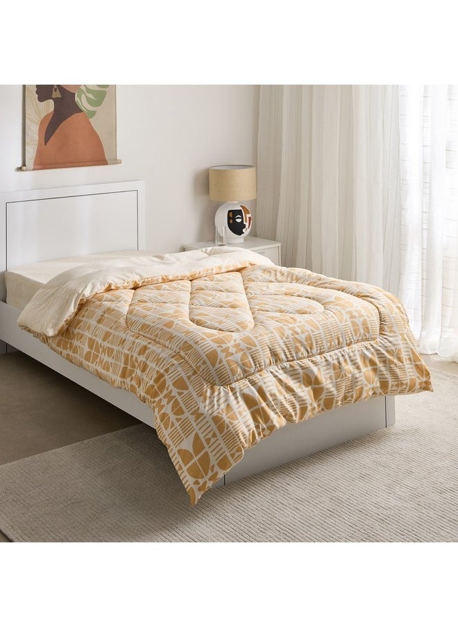Home Box - Matrix Coral Microfiber Single Comforter 220 x 135 cm - Image 1