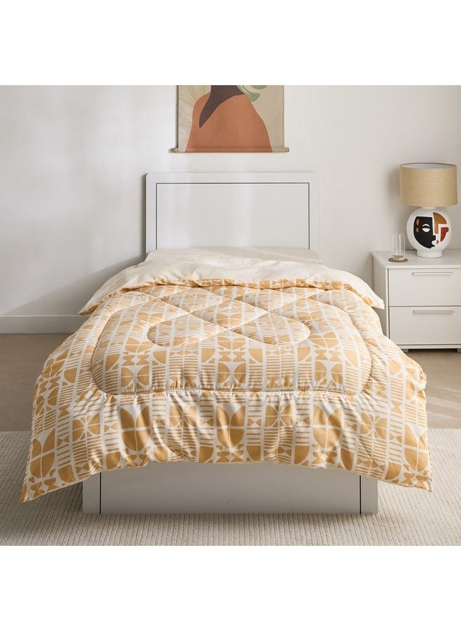 Home Box - Matrix Coral Microfiber Single Comforter 220 x 135 cm - Image 1
