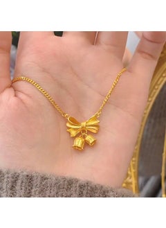 Generic Chic Clavicle Chain Pendant M278 [bow orchid necklace]] 