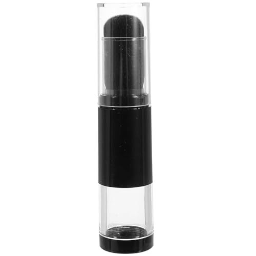 Getmecraft Refillable Powder Brush Reusable Travel Spray Applicator Brush with Refillable Loose Powder Bottle Jar Retractable Pressed Powder Brush for Tint Blush Makeup - Image 1
