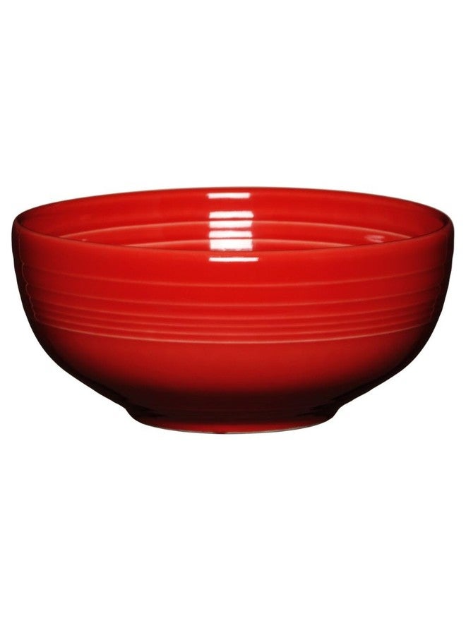 Fiesta® Bistro Coupe Extra Large Bowl 96 oz - Durable Ceramic, Lead-Safe, Dishwasher/Microwave/Oven Safe - Made in USA - Scarlet - Image 1