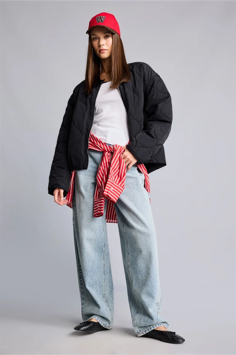 Defacto  Balloon Fit Jacket for Women | Best Price UAE