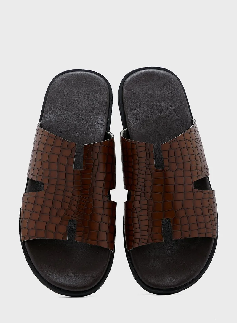 Robert Wood Casual Slides Sandals