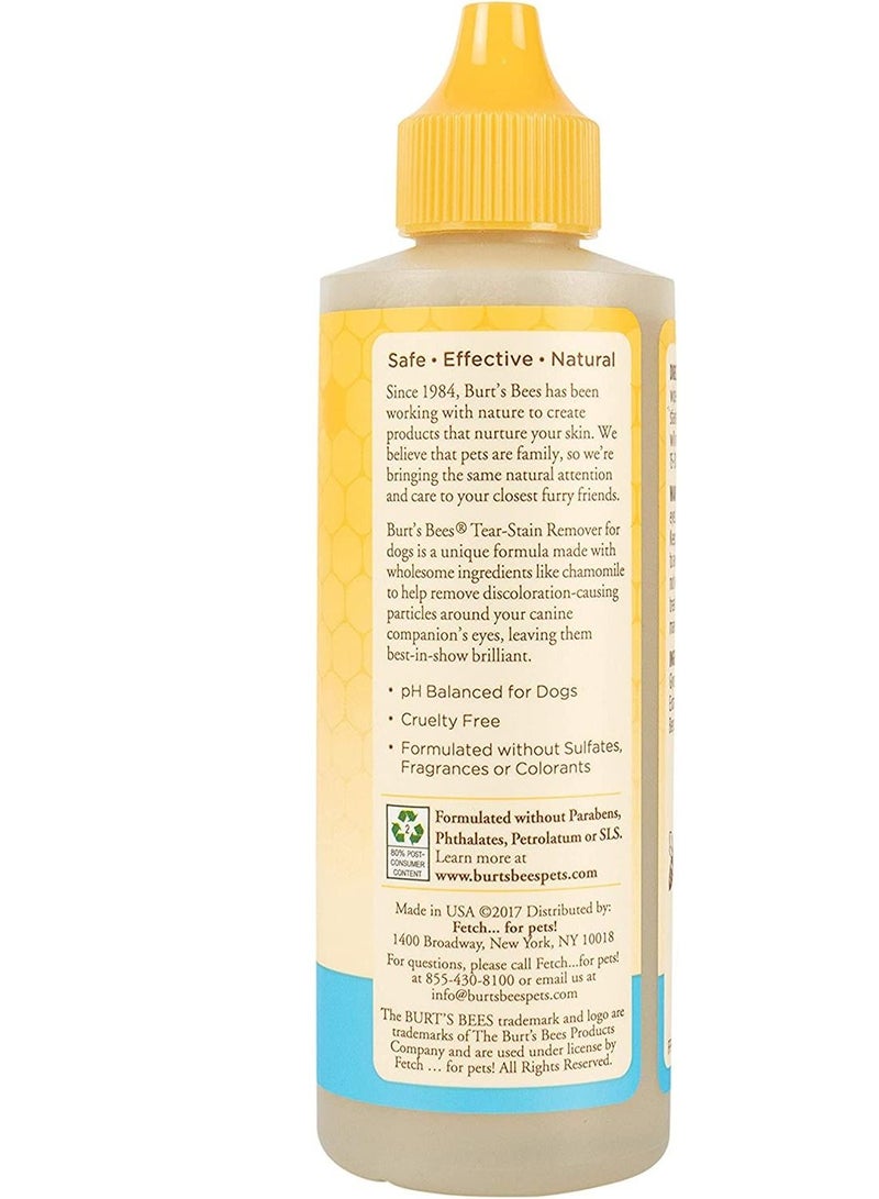 Burt'S Bees Tear Stain Remover For Dogs Chamomile 4 Oz - Image 3