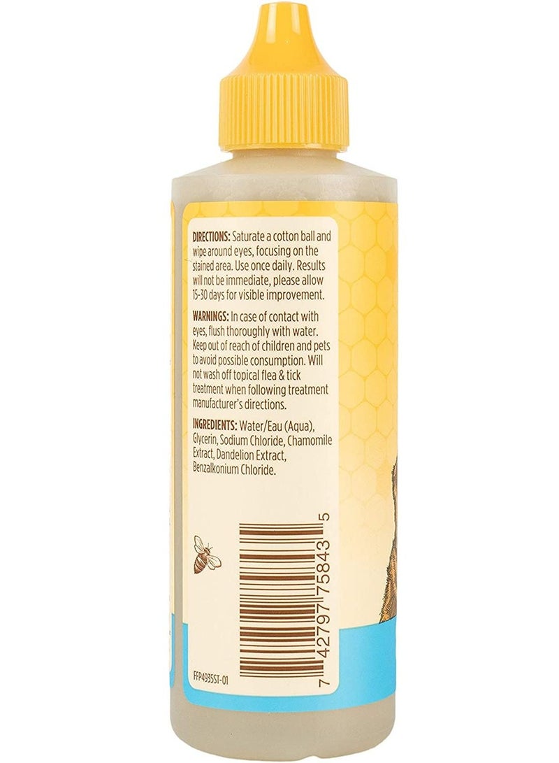 Burt'S Bees Tear Stain Remover For Dogs Chamomile 4 Oz - Image 2
